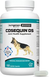 Nutramax Cosequin Joint Health Supplement with Glucosamine & Chondroitin Sprinkle Capsules for Dogs, 132 count