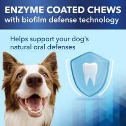 Clenz-a-dent Rawhide Dental Large Dog Chews, 30 count slide 2 of 7