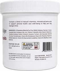 T.H.E. Canine Edge Calming Biscuits Molasses Flavored Supplement for Dogs, 30 count slide 2 of 3