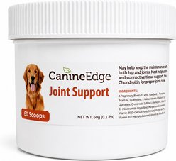 T.H.E. Canine Edge Hip & Joint Support Carrot Flavored Powder Supplement for Dogs, 2.11-oz