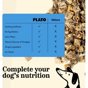 Plato Wild Caught Baltic Sprat Dog Treats, 3-oz bag