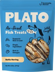 Plato Baltic Herring Dog & Cat Treat, 8.5-oz bag