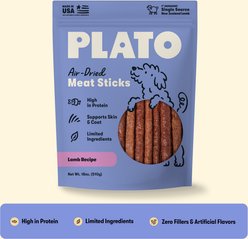 Plato Thinkers Real Sticks Lamb Recipe Dog Treats, 18-oz bag slide 2 of 9