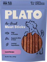 Plato Thinkers Real Sticks Lamb Recipe Dog Treats, 18-oz bag