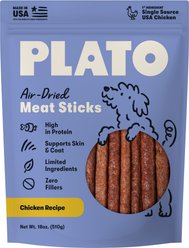 Plato Thinkers Chicken Recipe Dog Treats, 18-oz bag