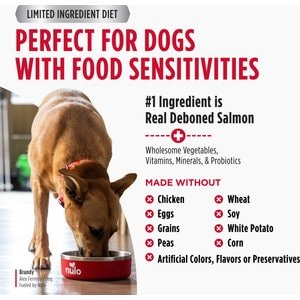 Nulo FreeStyle Limited Ingredient Salmon Recipe High-Protein & Grain-Free Puppy & Adult Dry Dog Food, 24-lb bag
