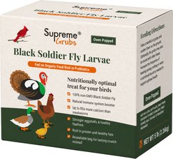 Supreme Grubs Black Soldier Fly Larvae Poultry Treats, 5-lb bag