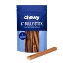 Chewy Made Standard Bully Stick 6" Dog Treats (FORMERLY BONES & CHEWS), 6 count