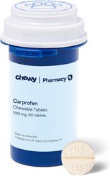 Carprofen (Generic) CHEWABLE TABLETS for Dogs, 100 mg, 60 chewable tablets