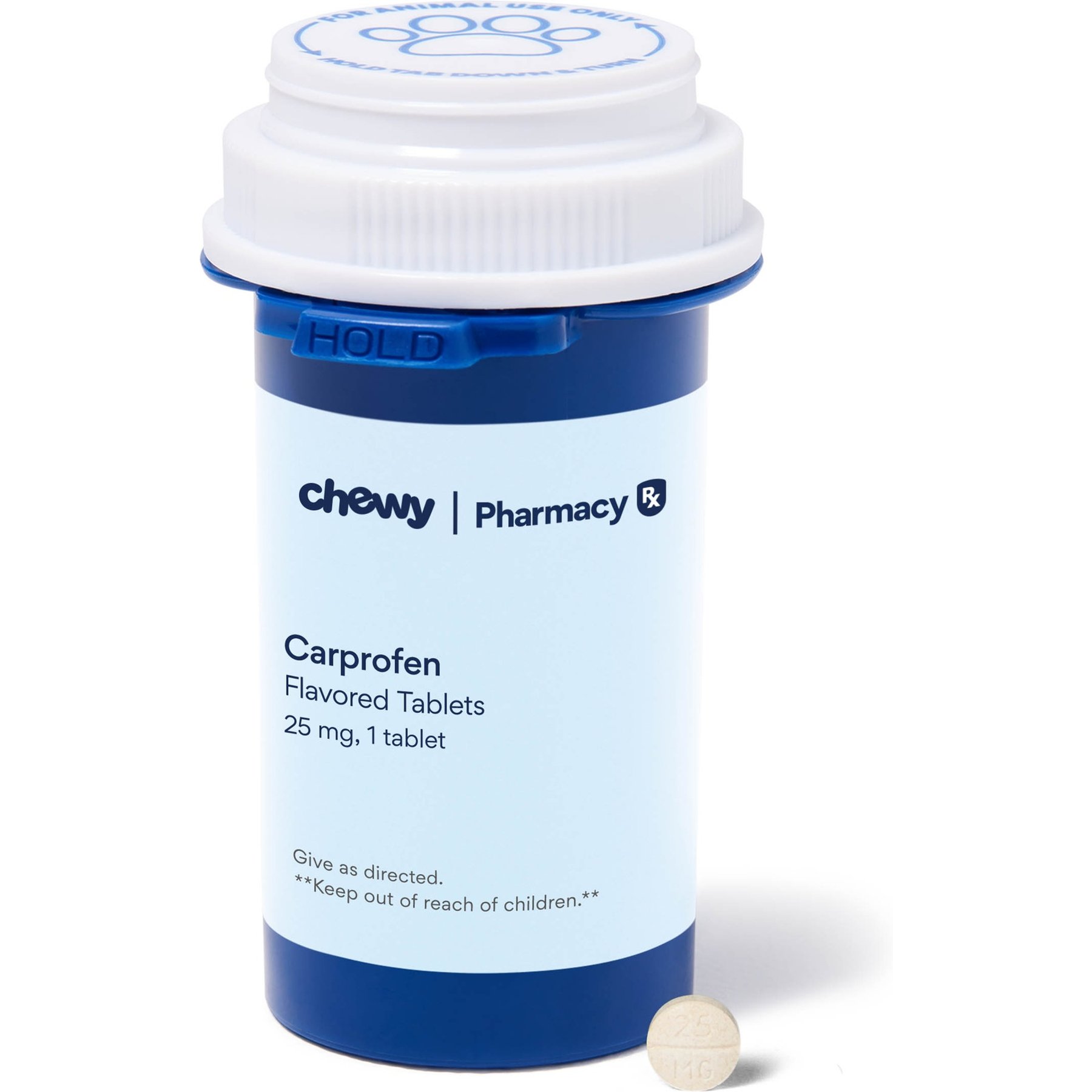 Carprofen (Generic) FLAVORED TABLETS for Dogs, 25-mg, 90 tablets