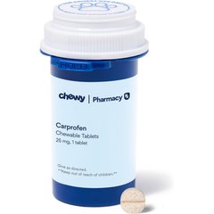 Carprofen (Generic) CHEWABLE TABLETS for Dogs, 25 mg, 1 chewable tablet