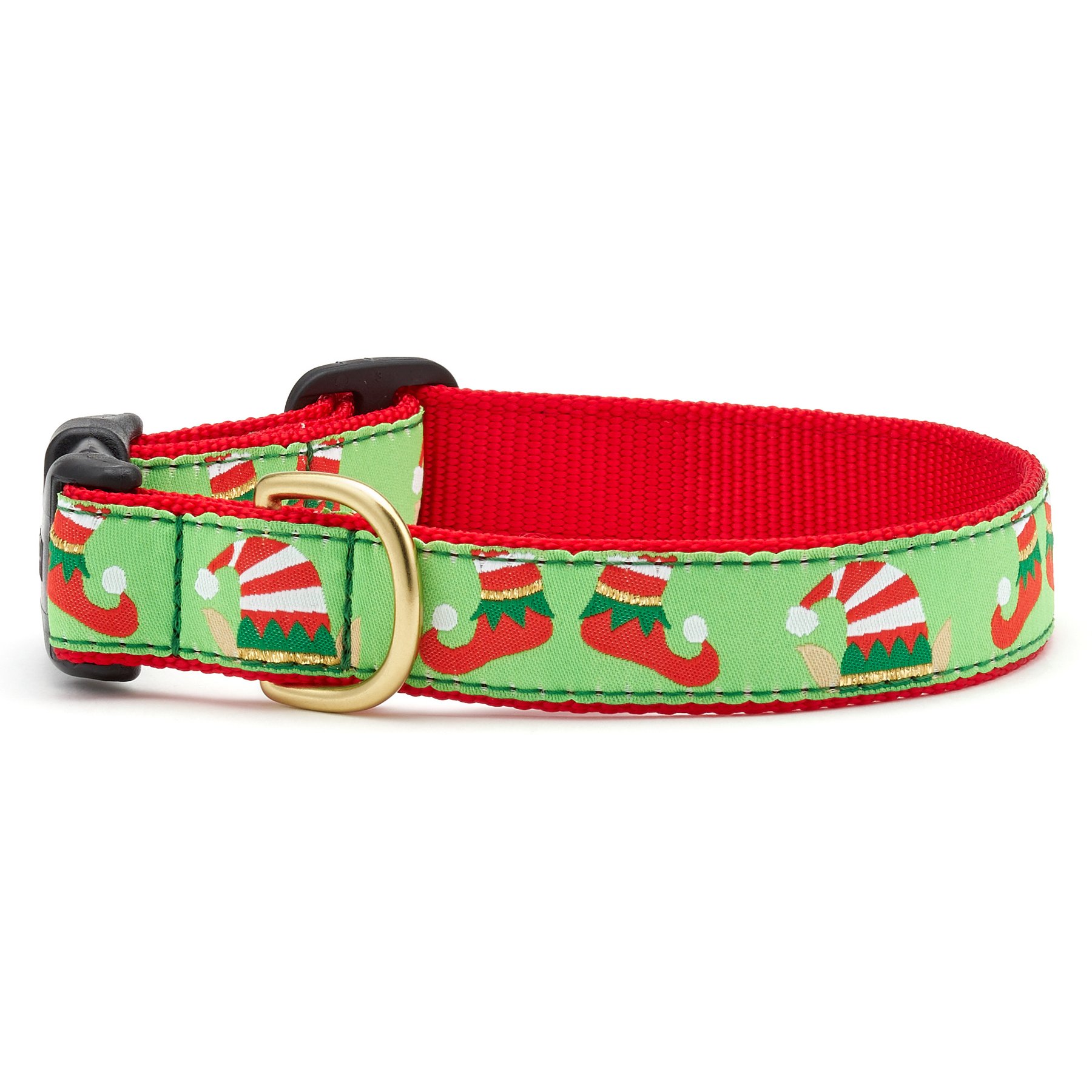Up Country Elves Dog Collar, Wide: Large