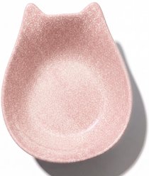 furrybaby Ceramic Tilted Dog & Cat Bowl, Small: 2-cup, Pink slide 1 of 9