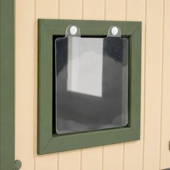 Dr. Pol ECOFLEX Plastic Outdoor Cat House, X-Large, Green slide 2 of 9