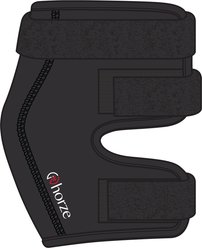 Horze Cairo Infrared Therapy Horse Hock Boots, Black, Large