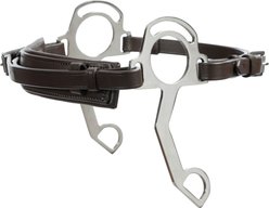 Equinavia Saga Hackamore Horse Noseband, Chocolate Brown, Cob slide 1 of 4