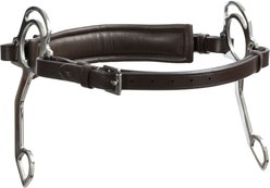 Equinavia Saga Hackamore Horse Noseband, Chocolate Brown, Cob slide 2 of 4