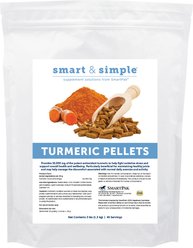 SmartPak Smart & Simple Turmeric Pellets Inflammation Supplement for Horses, 3lb bag