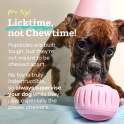Woof Pupsicle Party Pack Buddy Pupsicle + Birthday Pops Bundle Balls Dog Toy, 2 count, Blue, Small slide 2 of 9