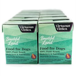 Virtuous Vittles Bountiful Land Adult Plant Based Wet Dog Food Box, 12.5-oz caton, case of 12