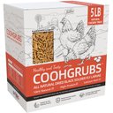 COOHGRUBS Dried Black Soldier Fly Larvae Chicken Treat, 5-lb box