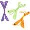 Show in main carousel: Pet Life Extreme Bow Squeak Rope Tug Dog Toy, Green slide 4 of 4