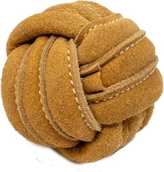 HuggleHounds HuggleHide Ball Dog Toy, Brown, Small slide 1 of 7