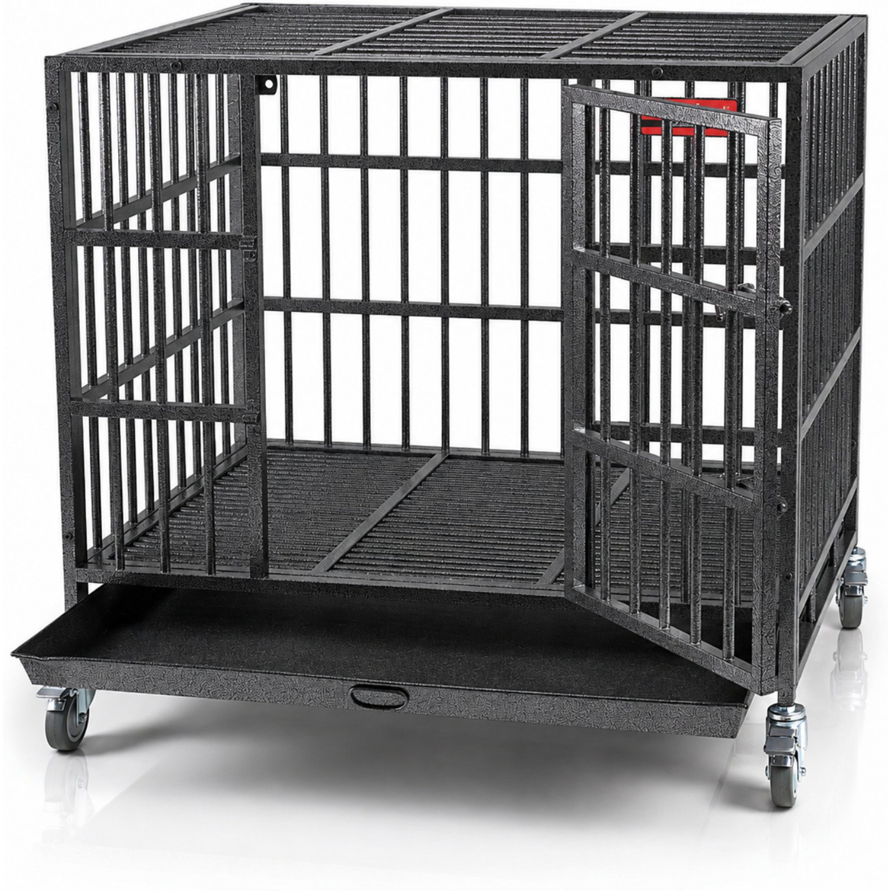 ProSelect Empire Single Door Steel Dog Crate, 41.25-in