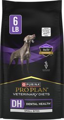 Purina Pro Plan Veterinary Diets DH Dental Health Small Bites Dry Dog Food, 6-lb bag