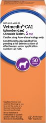 Vetmedin-CA1 (pimobendan) Chewable Tablets for Dogs, 5-mg, 50 tablets