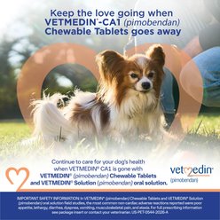 Vetmedin-CA1 (pimobendan) Chewable Tablets for Dogs, 1.25-mg, 50 tablets slide 2 of 9