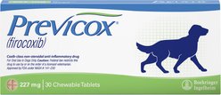 Previcox (Firocoxib) Chewable Tablets for Dogs, 227-mg, 30 tablets