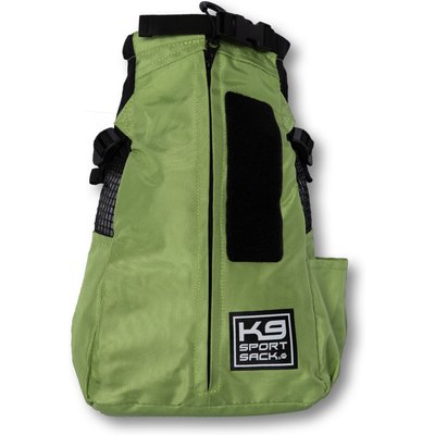 K9 Sport Sack K9 Sport Sack Trainer Forward Facing Dog Carrier Backpack, Green, X-Small