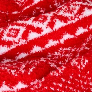 Frisco Snuggle Up Knit Dog & Cat Hoodie, Red, XX-Large