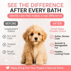 Alpha Dog Series 2-in-1 Puppy Formula Scent Dog Shampoo & Conditioner, 26.4-fl oz bottle slide 2 of 9
