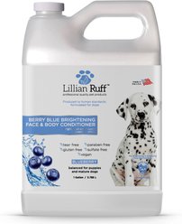 Lillian Ruff Berry Blue Brightening Pet Face & Body Conditioner, 128-fl oz bottle