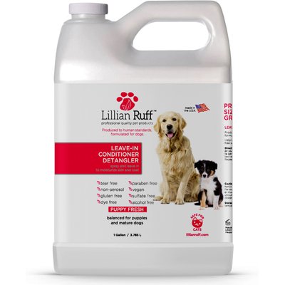 Lillian Ruff Lillian Ruff Leave-In Dog Conditioner & Detangler, 128-fl oz bottle