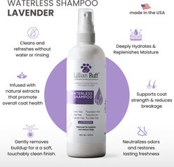 Lillian Ruff Quick Refresh Dog & Cat Shampoo Set, 16-fl oz bottle & 4-fl oz bottle, pack of 2 slide 2 of 8
