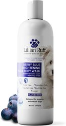 Lillian Ruff Berry Blue Brightening Dog & Cat Face & Body Wash, 16-fl oz bottle
