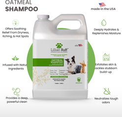 Lillian Ruff Oatmeal Pet Shampoo, 128-fl oz bottle slide 2 of 5