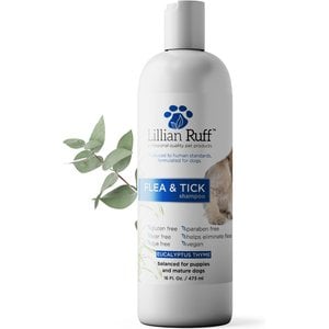 Lillian Ruff Flea & Tick Dog Shampoo, 16-fl oz bottle