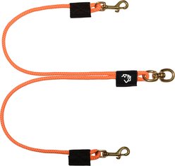Mad Dog Products Premium Dog Leash Coupler, Orange, 1.5-ft long, 1/4-in wide