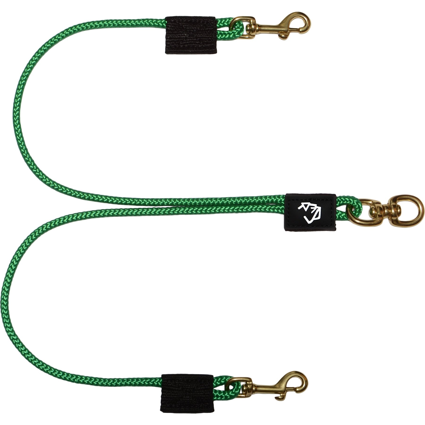 Mad Dog Products Premium Dog Leash Coupler, Green, 1.5-ft long, 1/4-in wide