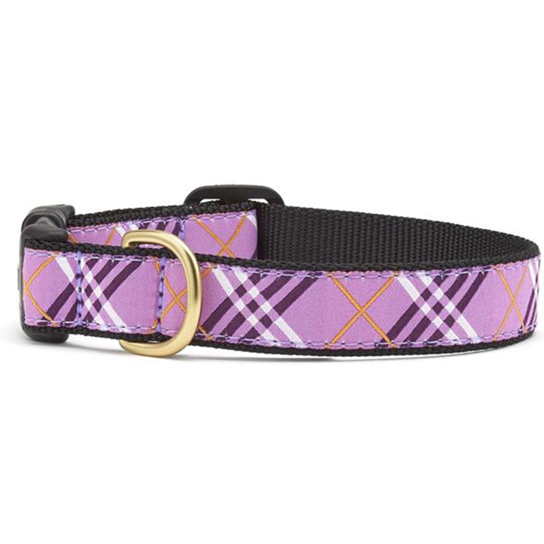 Up Country Lavender Lattice Adjustable Dog Collar, Narrow: X-Small