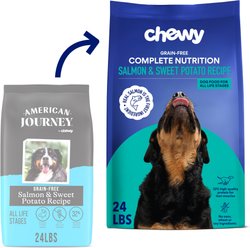 Chewy Made Complete Nutrition High Protein Grain-Free Salmon & Sweet Potato Recipe Dry Dog Food (FORMERLY ...
