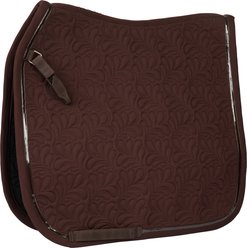 Horze Free Form Dressage Horse Saddle Pad, Spiced Apple, Horse