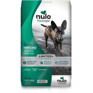 Nulo FreeStyle Limited Ingredient Pollock & Lentil Recipe High-Protein & Grain-Free Adult & Puppy Dry Dog Food, 24-lb bag