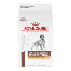 Royal Canin Veterinary Diet Adult Gastrointestinal High Fiber Dry Dog Food, 17.6-lb bag slide 1 of 9