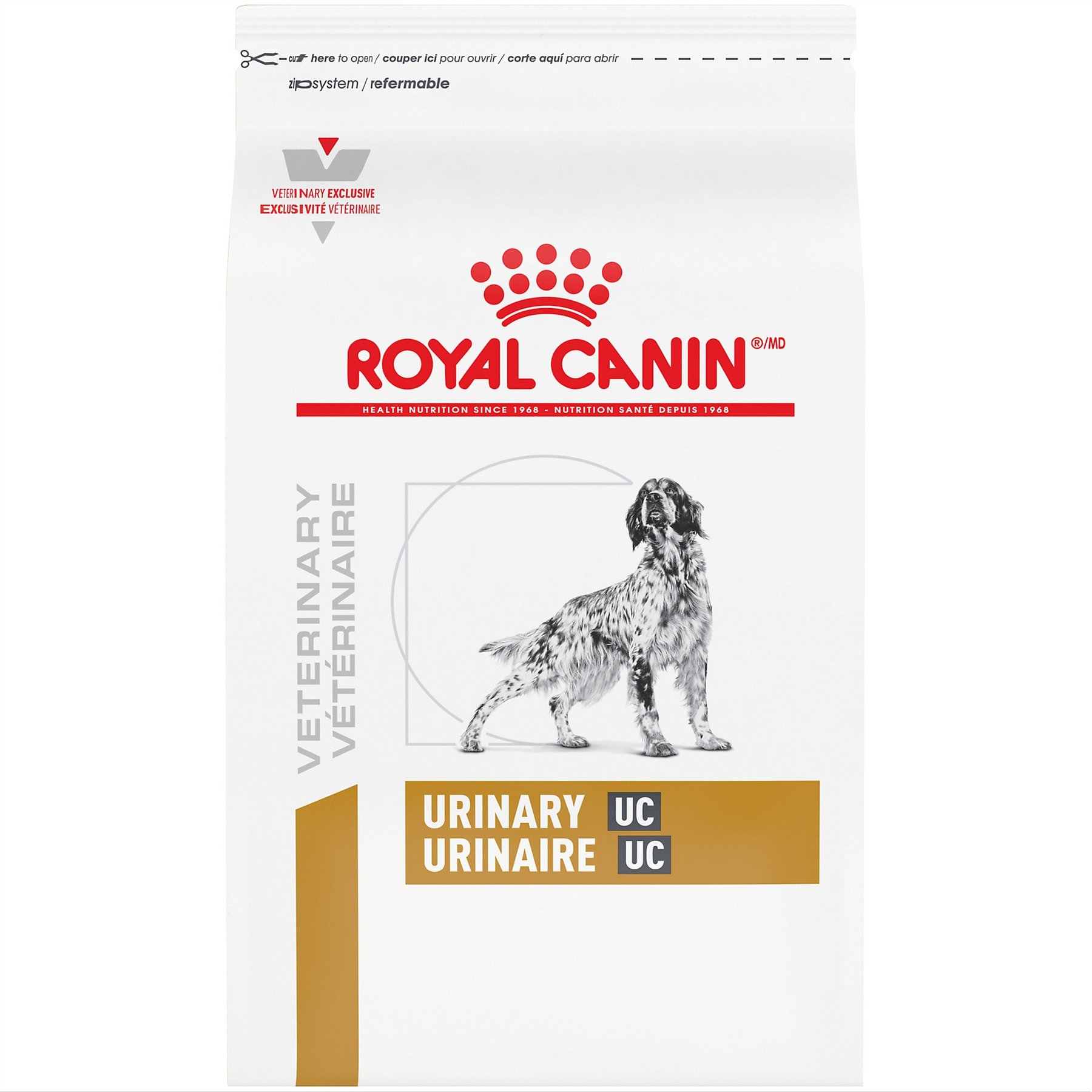 Royal Canin Veterinary Diet Urinary UC Low Purine Dry Dog Food, 18-lb