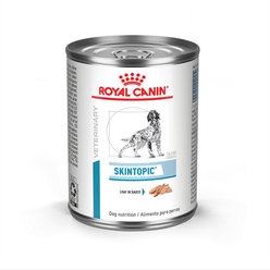 Royal Canin Veterinary Diet Skintopic Adult Loaf in Sauce Wet Dog Food, 13.5-oz can, case of 24